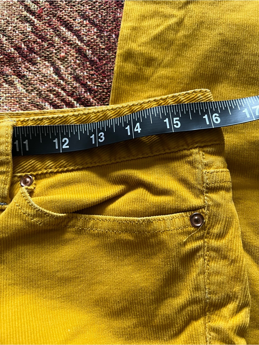 Gap Mustard Yellow Corduroy Pants - Picture 7 of 9